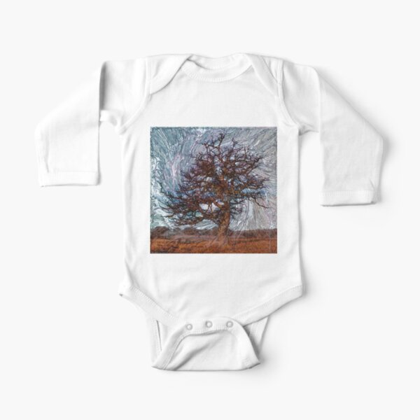 World Trees 4 Long Sleeve Baby One-Piece