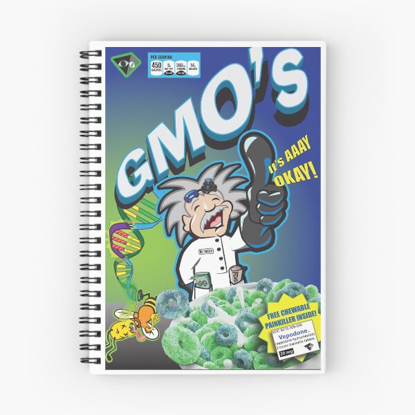 Item preview, GMO'S Cereal Box designed and sold by Radial Designs.