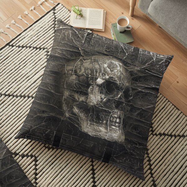 Karbon Kast Skull Floor Pillow