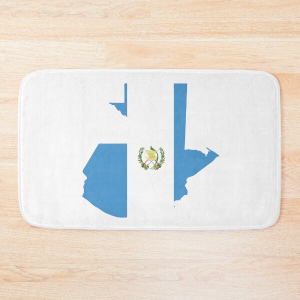 Item preview, Guatemala map with flag colors designed and sold by Angelica Herrera.