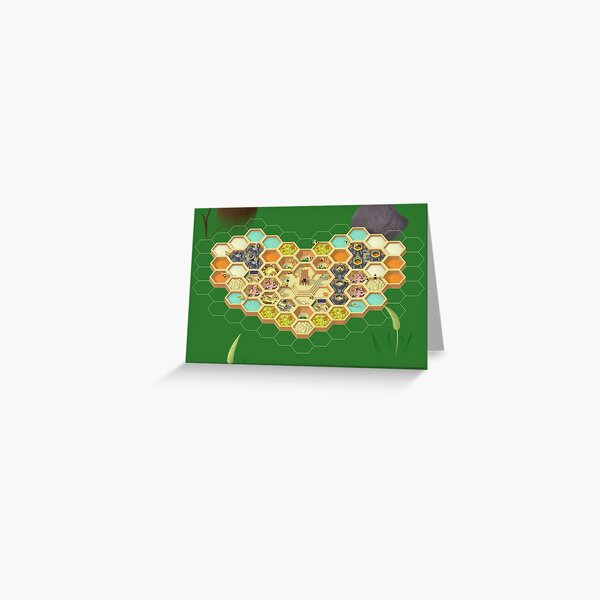 Hive Time screenshot Greeting Card