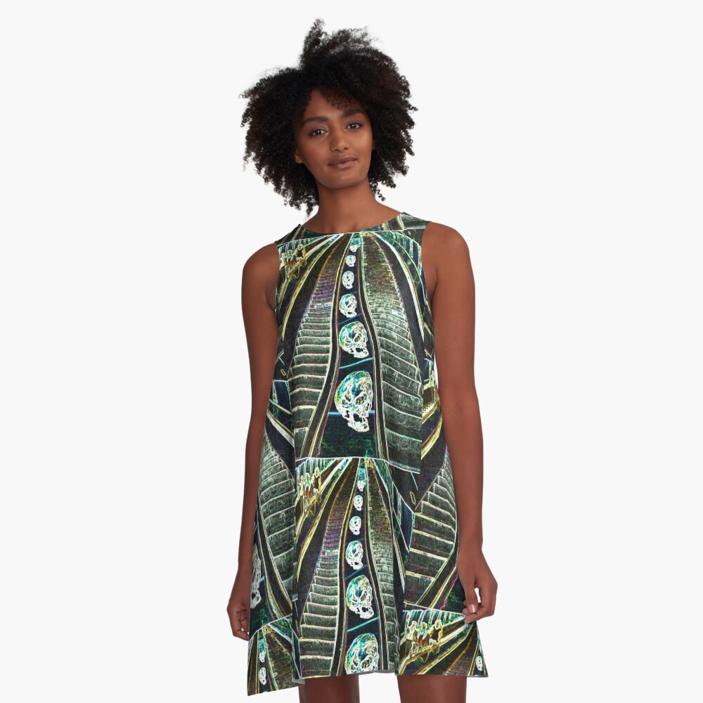 Nach dem Schrei A-Line Dress