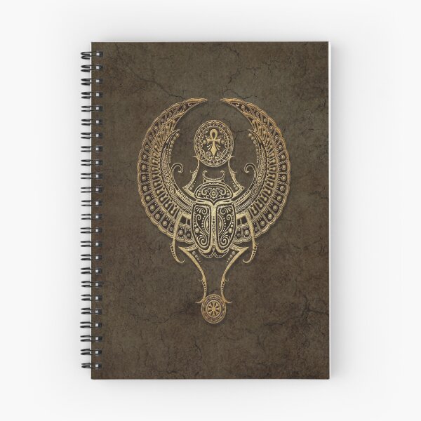 Item preview, Stone Winged Egyptian Scarab Beetle with Ankh  designed and sold by JeffBartels.