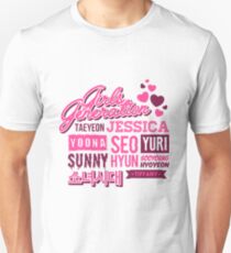 SNSD Girls' Generation Collage Unisex T-Shirt