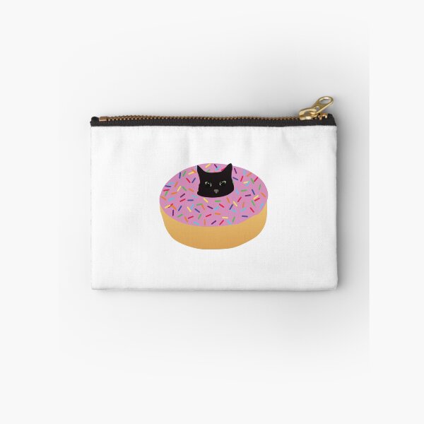 Item preview, Cat Peeking Out Of a Donut designed and sold by Sarah Ferree.