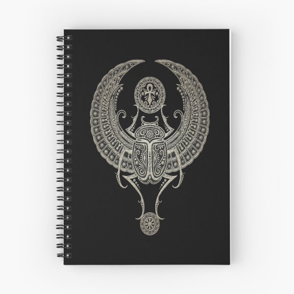 Item preview, Dark Winged Egyptian Scarab Beetle with Ankh  designed and sold by JeffBartels.