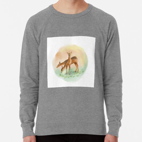 Item preview, 3 Headed Deer Grazing designed and sold by ARTofJO.