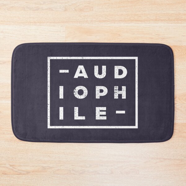 Item preview, Audiophile Logo (distressed design) designed and sold by siggyspatsky.