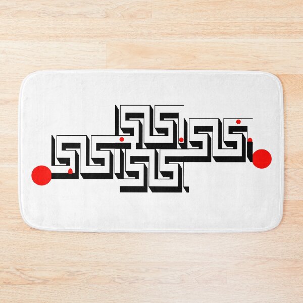 Item preview, Black and white maze designed and sold by Astralia.