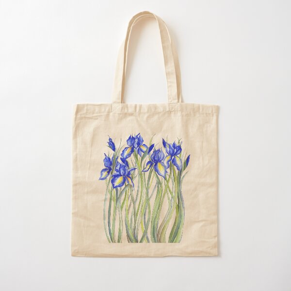 Artikel-Vorschau von Blaue Iris, Abbildung, designt und verkauft von JRoseDesign.