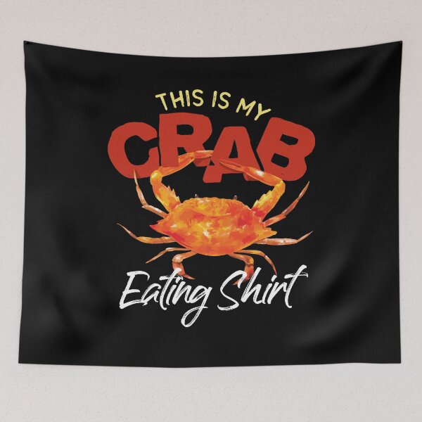 Item preview, This Is My Crab Eating Tee National Crab Fest Seafood Pun designed and sold by Dressed For  Duty.
