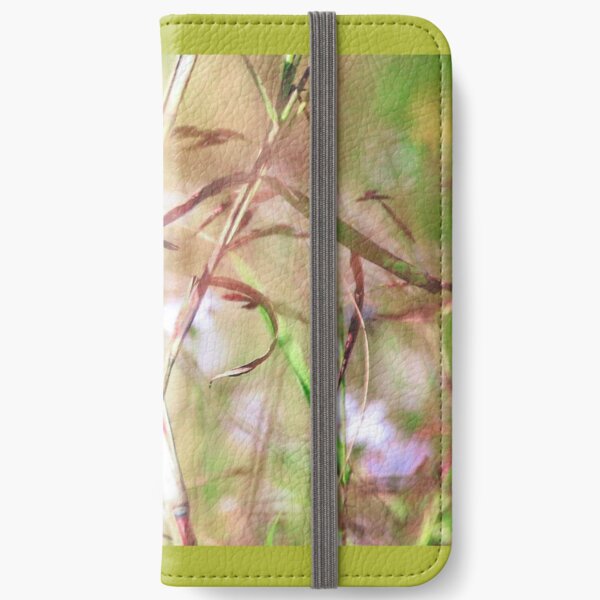 Superb Fairywren - Wren in the Grasses iPhone Wallet