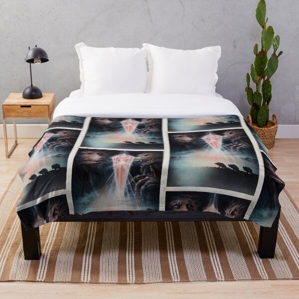 Dark crystal original artwork Throw Blanket