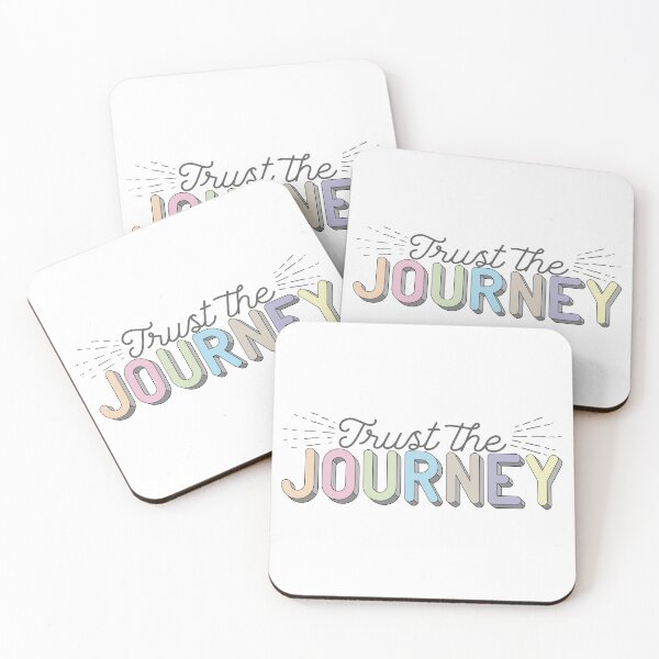 Item preview, Trust the Journey designed and sold by TheHappySloths.