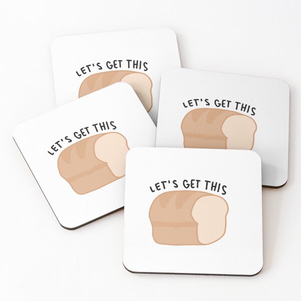 Item preview, Let's Get This Bread designed and sold by Mazie Kate.
