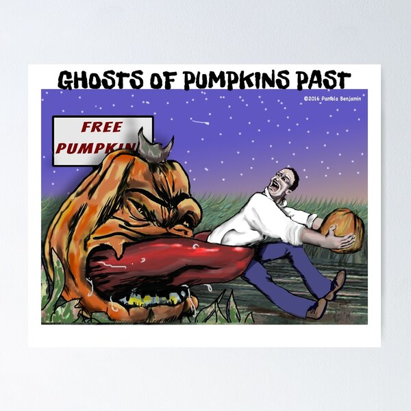 Item preview, Ghosts of Pumpkins Past designed and sold by timberhide.