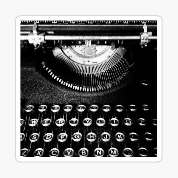 A Typewriter Named Old Ironsides (lifeanalog.com) Sticker