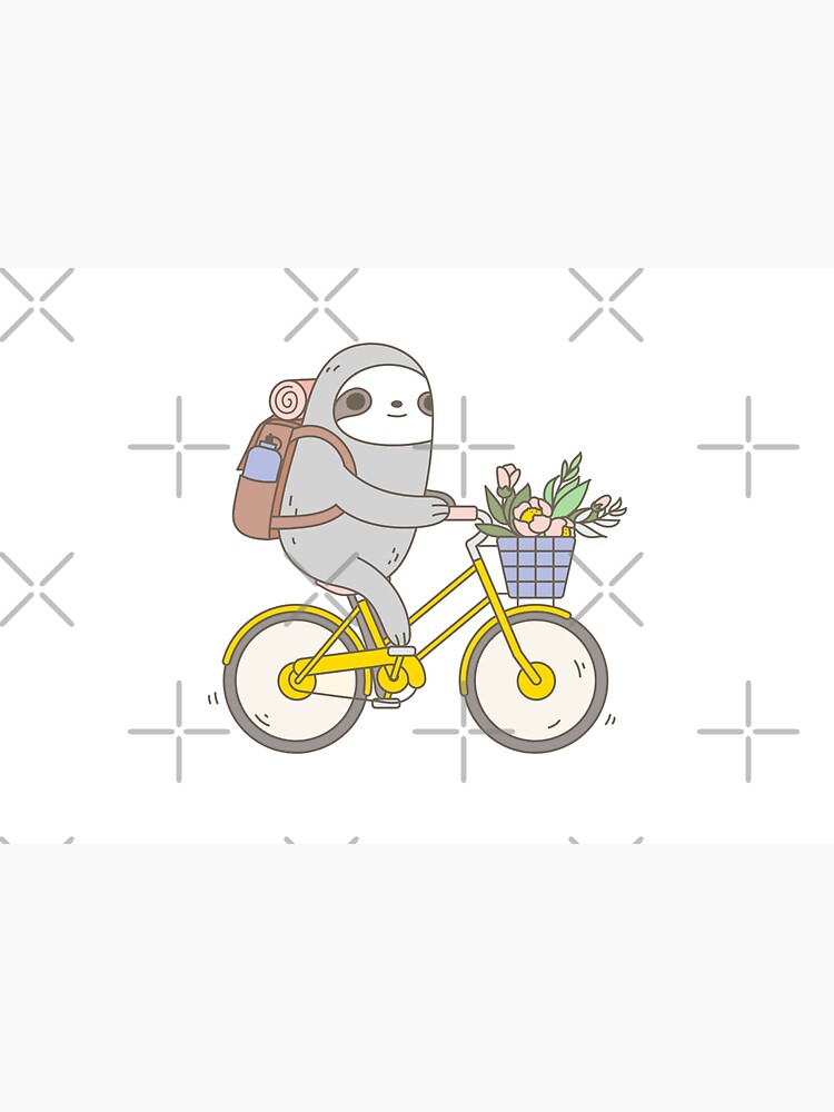 Biking Sloth by Miri-Noristudio