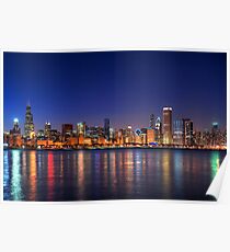 Chicago skyline Poster