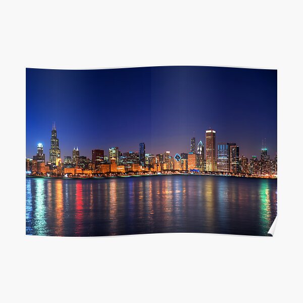 Chicago skyline Poster