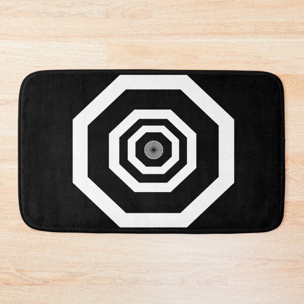 Item preview, White Diamond Octagon Graphic Target designed and sold by Astralia.