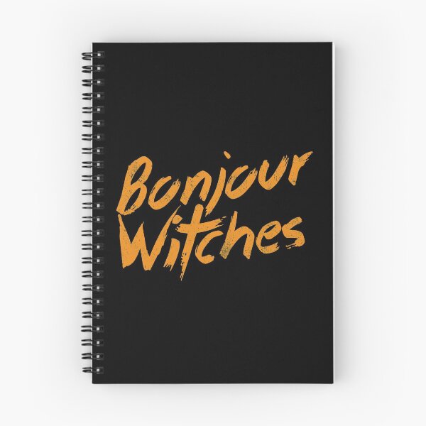 Item preview, Brujas bonjour | Sarcasmo de Halloween designed and sold by Kittyworks.
