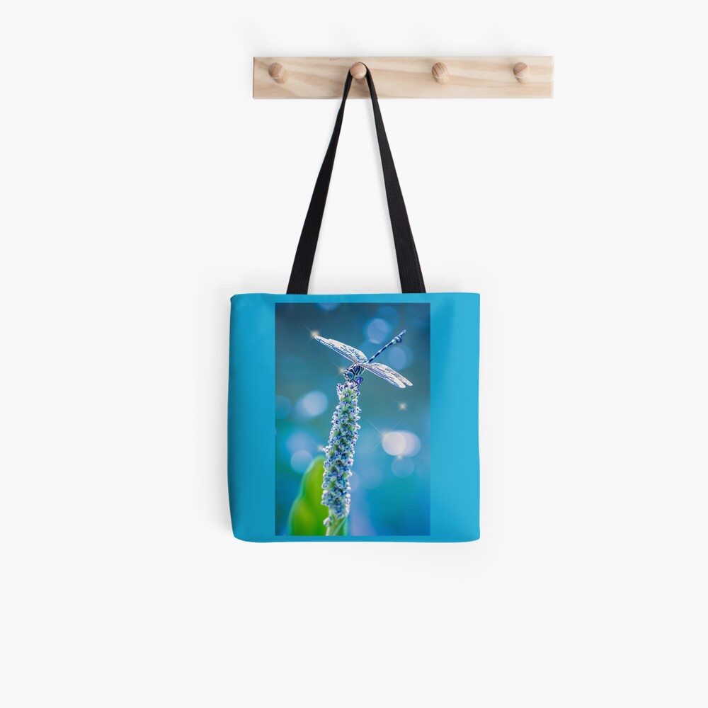 Dragonfly - Mystic Blue Tote Bag