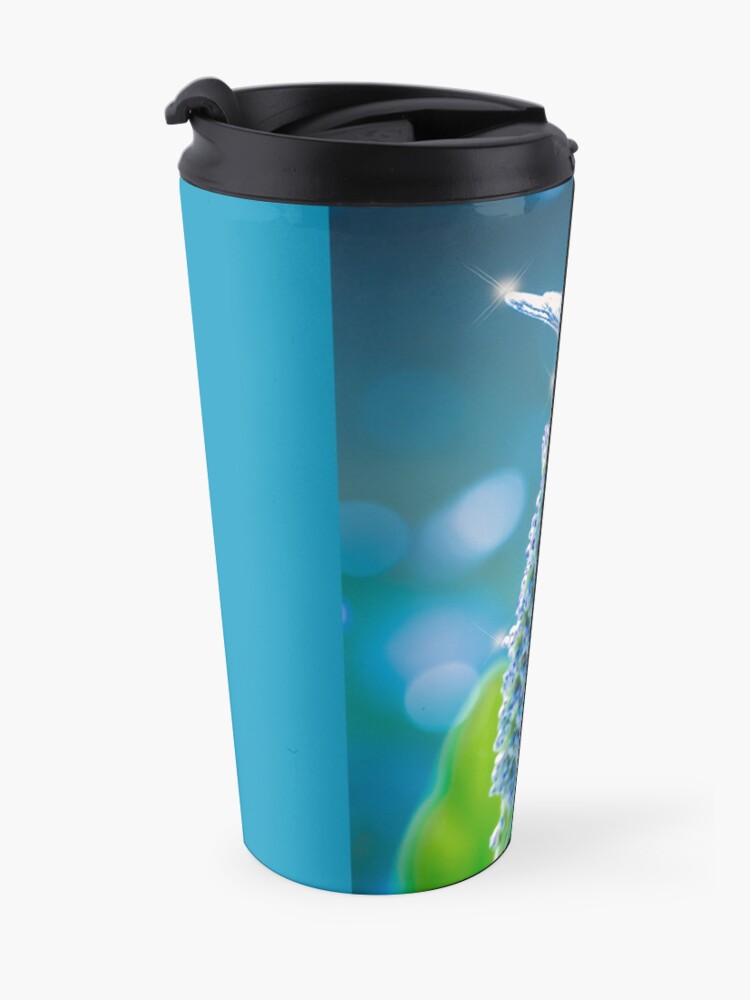 Alternate view of Dragonfly - Mystic Blue Travel Coffee Mug