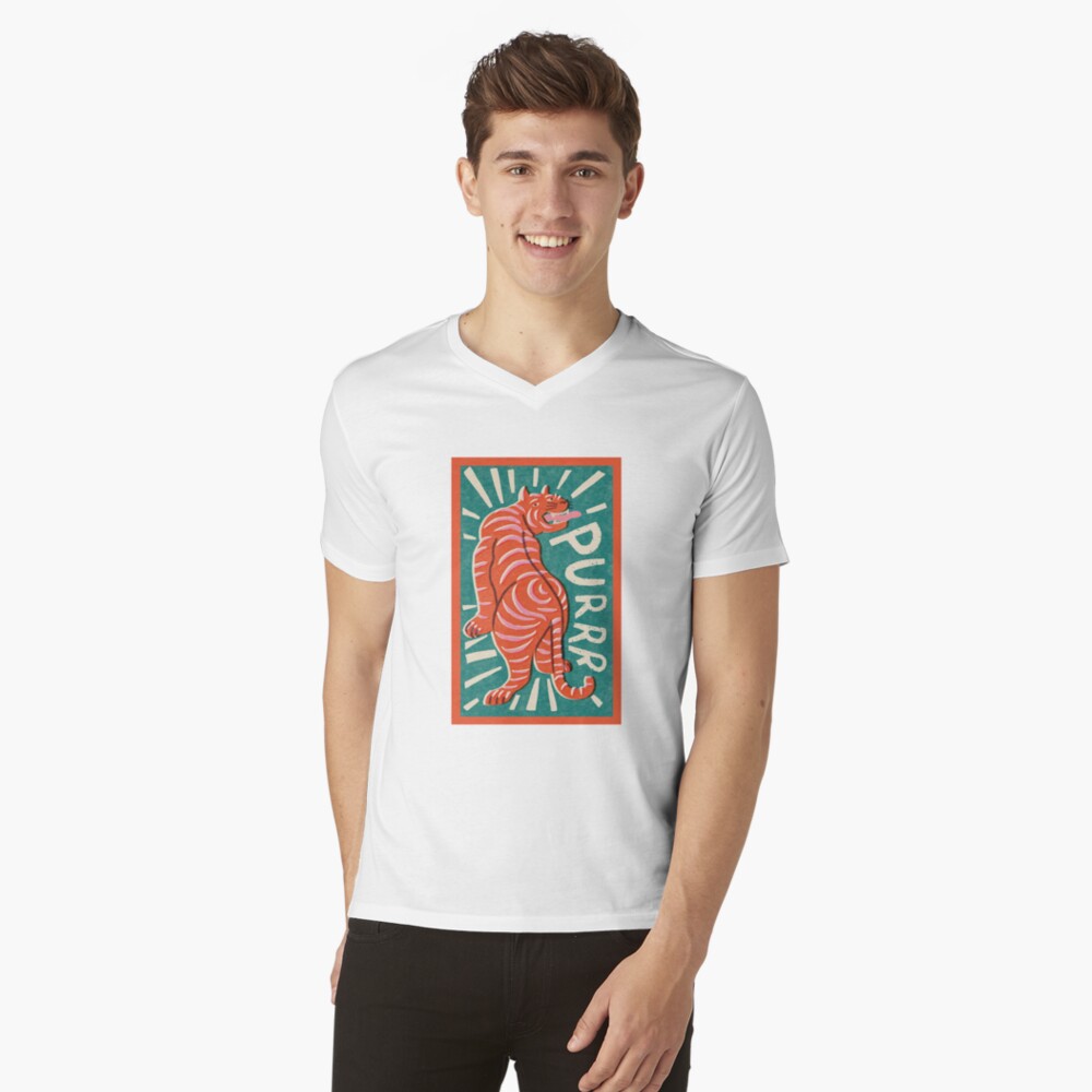 Item preview, V-Neck T-Shirt designed and sold by Tasiania.