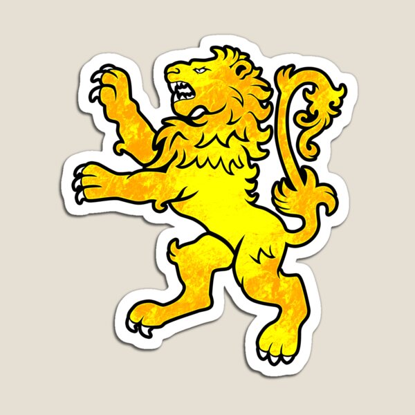 Lion Rampant Magnet