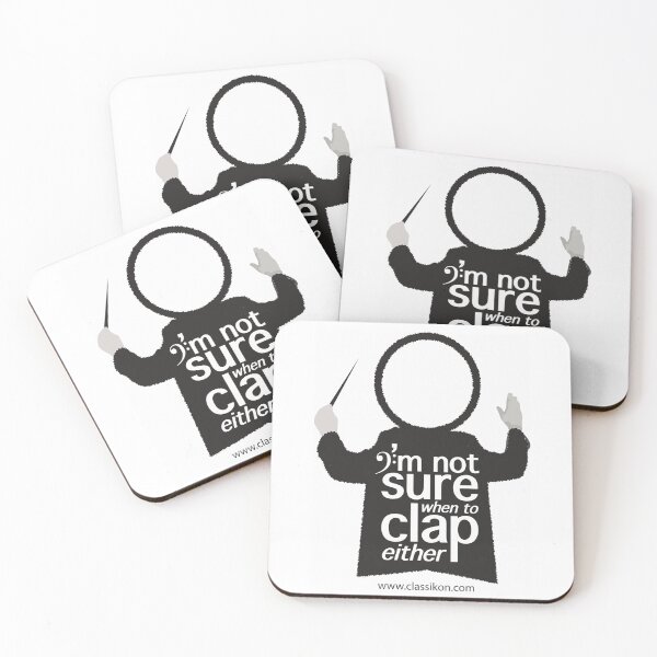 Item preview, I'm not sure when to clap either - Conductor designed and sold by classikON.
