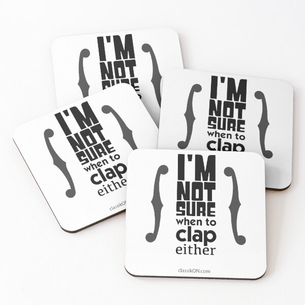 Item preview, I'm not sure when to clap either - strings designed and sold by classikON.