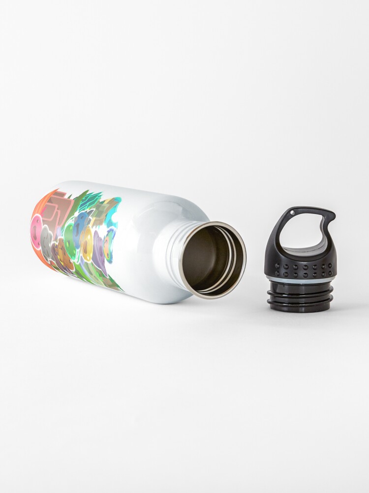 Alternate view of slime tower Water Bottle