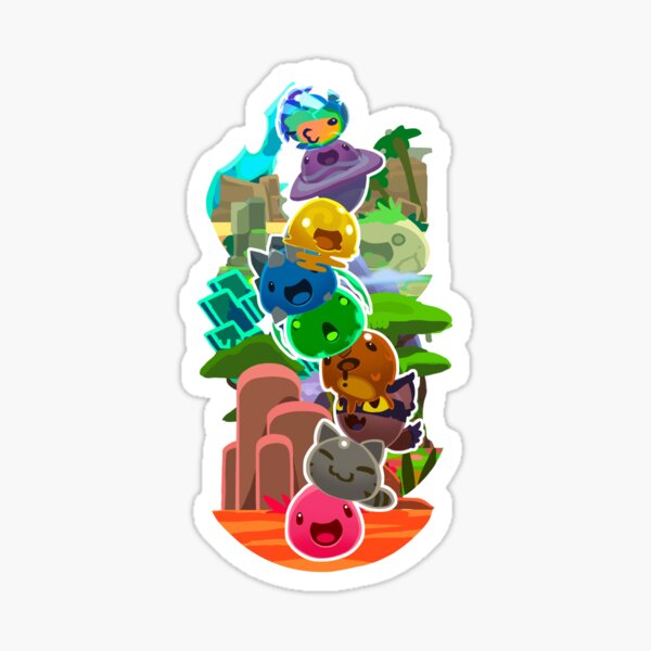 Slime Rancher Stickers Redbubble - roblox slime rancher decal