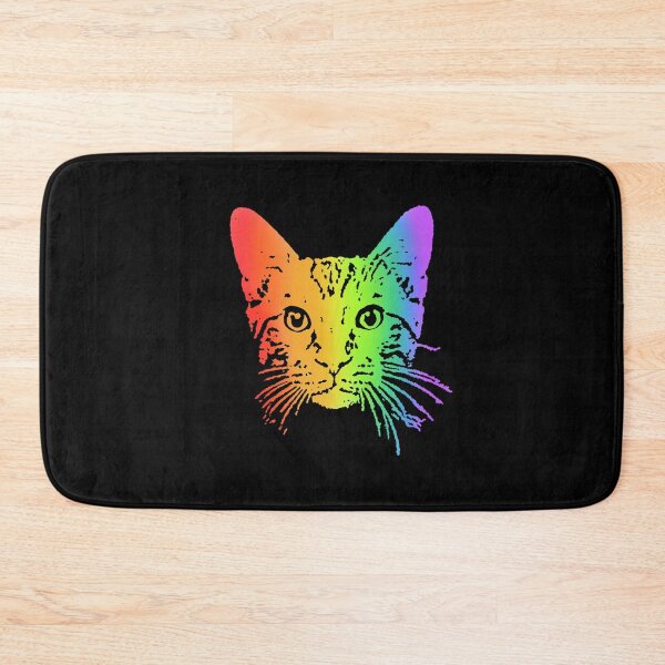 Item preview, Rainbow Kitty designed and sold by Child of the Corn Designs.