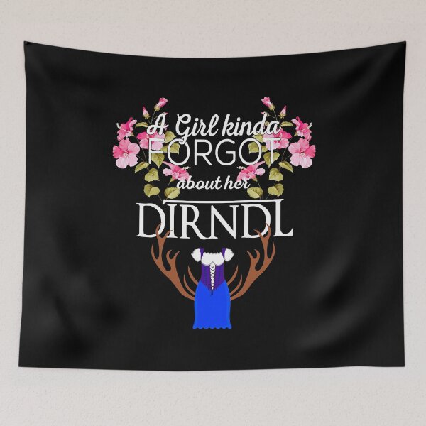 Item preview, A Girl forgot about Dirndl Oktoberfest Dirndl designed and sold by 2blackcherries.