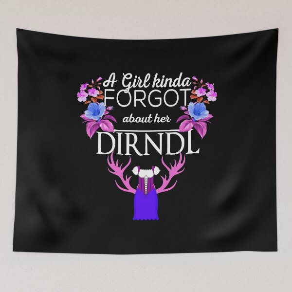 Item preview, A Girl forgot about Dirndl Oktoberfest Dirndl designed and sold by 2blackcherries.