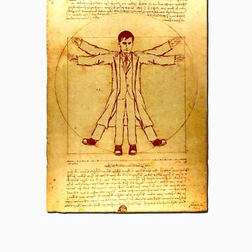 Artwork thumbnail, Da Vinci's Vitruvian Timelord by brianftang