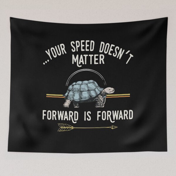 Item preview, Keep Moving Forward Turtle Positive Thinking Day Quote Gift designed and sold by Dressed For  Duty.