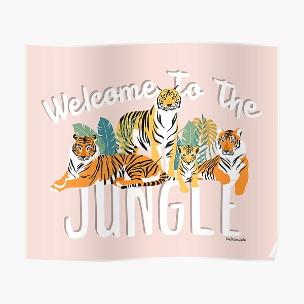 To The Jungle Wall Art Redbubble