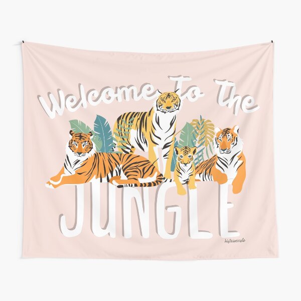 Artikel-Vorschau von Retro Tiger - Willkommen im Dschungel, designt und verkauft von GlowinUp Shop.
