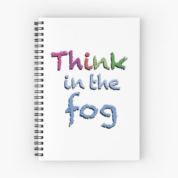 Item preview, think in the fog designed and sold by CREATINERY.