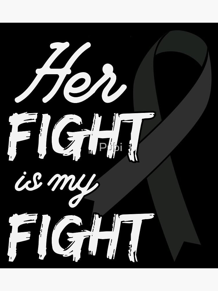 Support Black: The Skin Cancer Ribbon