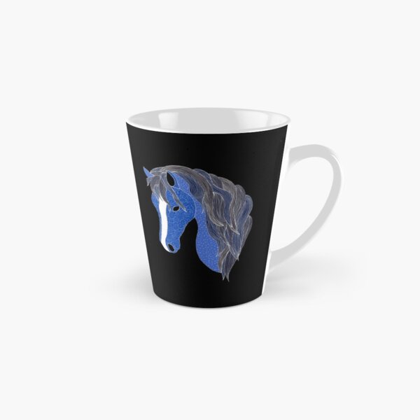 Item preview, Blue Pony 2 - Midnight Blue designed and sold by Karen  Todman -Aroca Designs-.