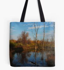 "Marsh Reflections" Tote Bag