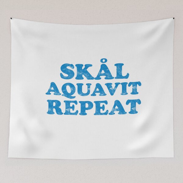 Item preview, Skal Aquavit Repeat Funny Drinking Shirt Midsummer God Jul designed and sold by funnytshirtemp.