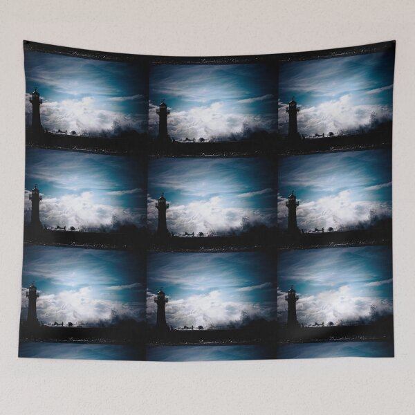 Item preview, Rough Sea and the Wollongong Breakwater Lighthouse designed and sold by RGKphotos.