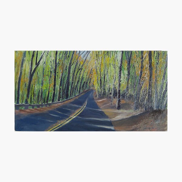 Item preview, Wise Road in Rock Creek Park designed and sold by Marcie Wolf-Hubbard.