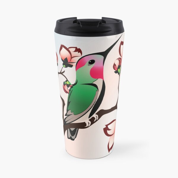 Hummingbird Spring Travel Mug
