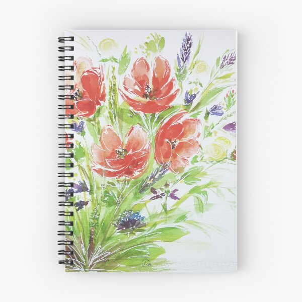 Item preview, Poppies in the summer - meadow bouquet designed and sold by Bettina Kröger.